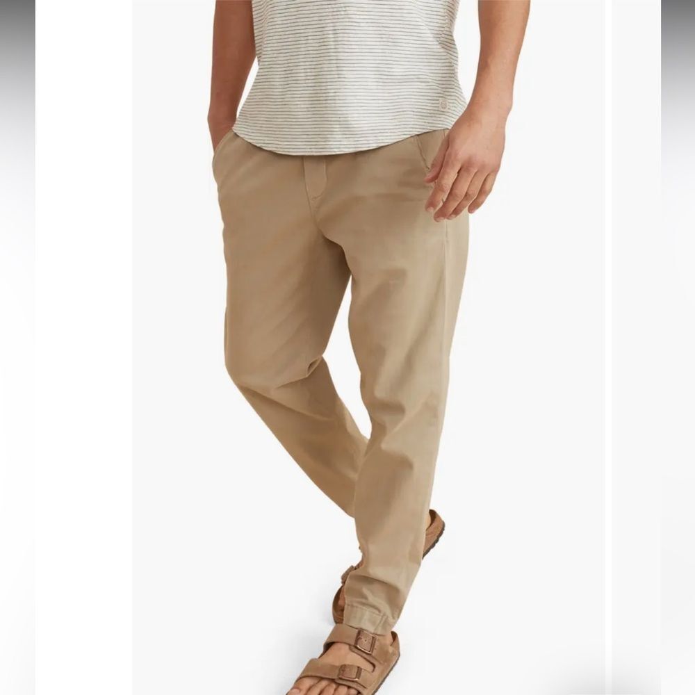 Marine Layer Tan Joggers